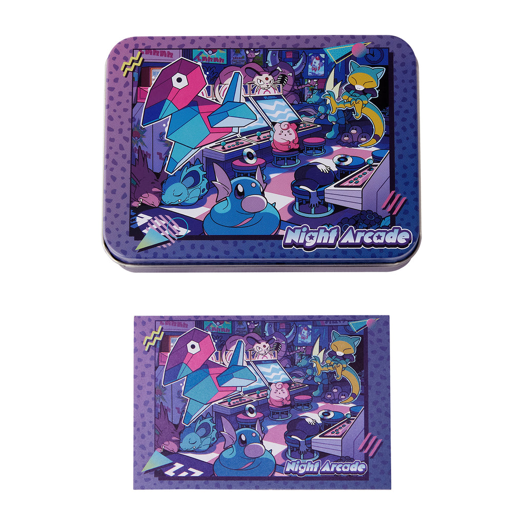 Night Arcade - Tin Can Memo Set