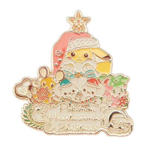 Pokémon Heartwarming Christmas - Logo Pin