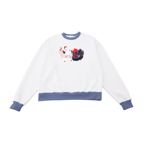 Similar Pokemon Collection - Fluffy Sweatshirt (Zorua & Hisuian Zorua)